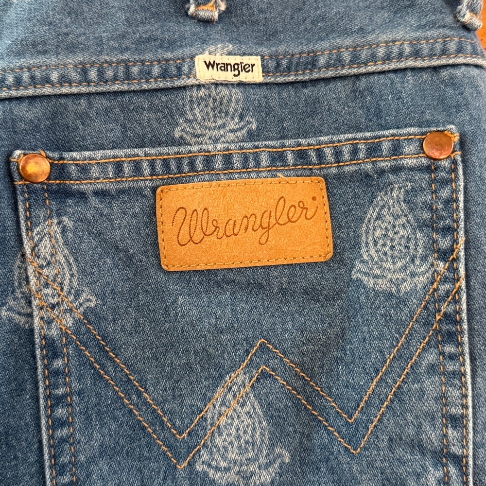 Wrangler Paisley Print Westward high rise Bootcut jean 29x32 - Picture 11 of 14